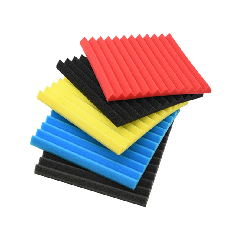 Custom Factory KTV Music Room Zvuk pohlcující otřesy odolné bavlněné plátky Akustická polyuretanová houbová pěna pro nahrávání hudby