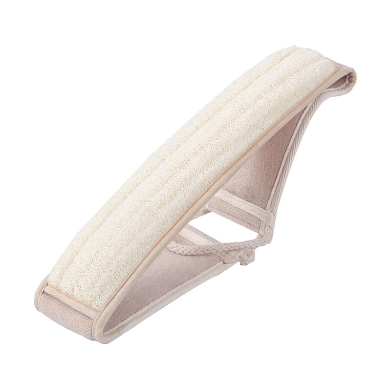 Čisticí ručník na záda pro dospělé, muže a ženy, dlouhá osuška, peelingový ručník, odstraňuje špínu, odumřelou kůži a mastnotu, proužek na čištění zad z lufy